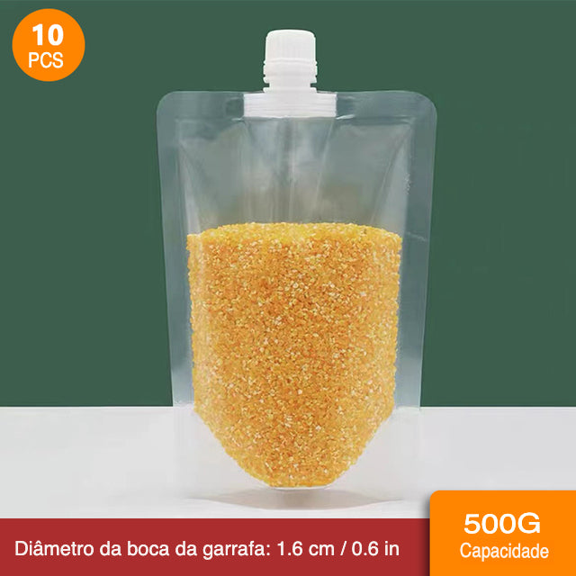 Potes Smart (10 Unidades) - Método inovador para armazenagem de alimentos