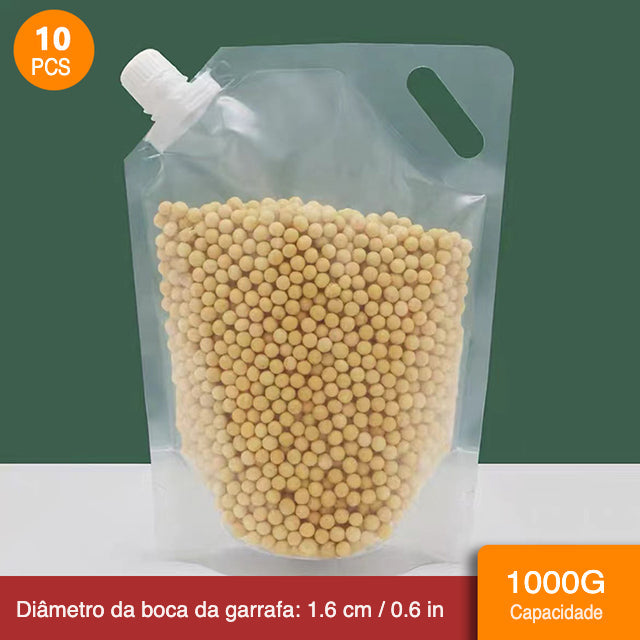 Potes Smart (10 Unidades) + BRINDE Funil Telescópio