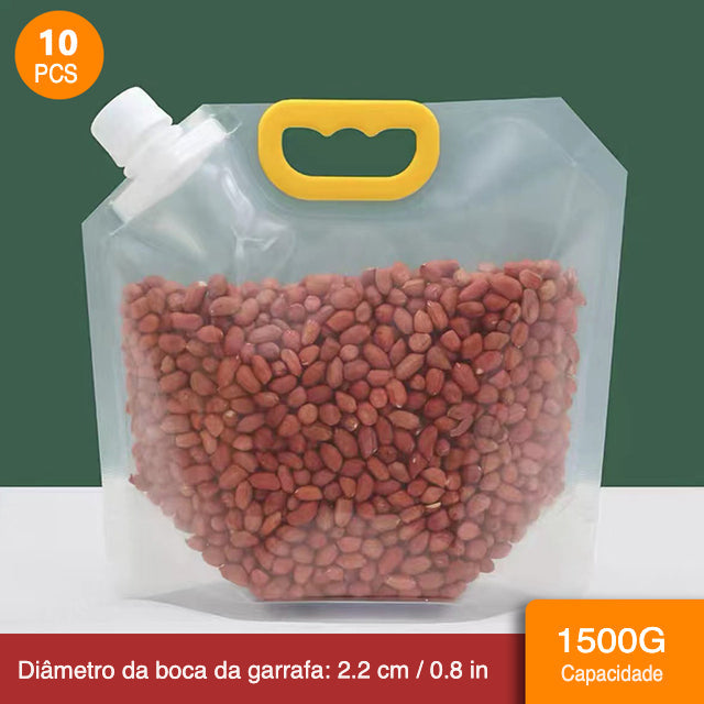 Potes Smart (10 Unidades) + BRINDE Funil Telescópio