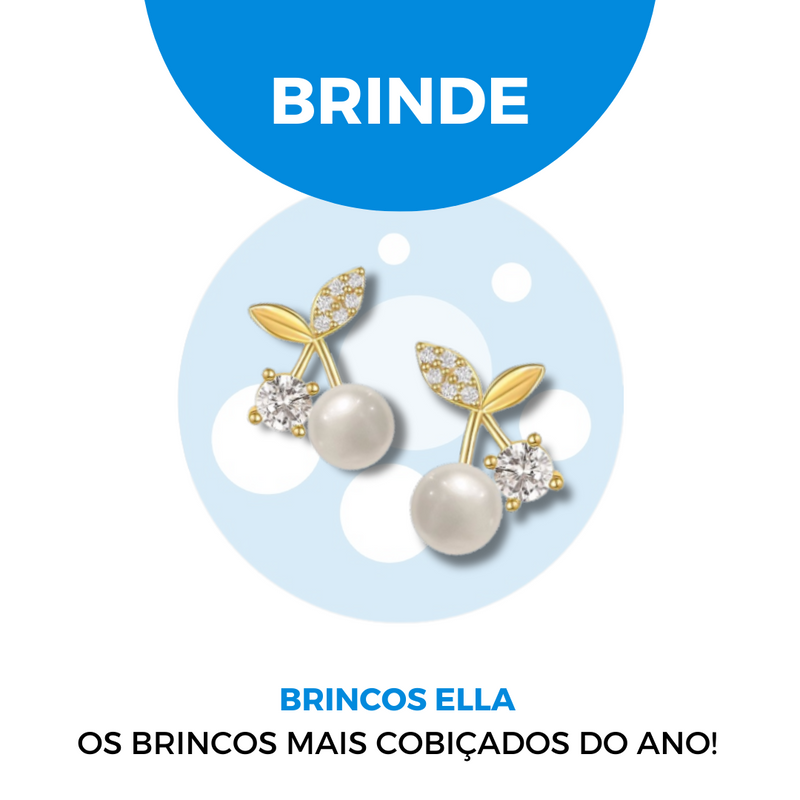 Calça Jeans Elástica Super Confort + Brinde Brincos Ella