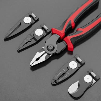 Plier Pro - Alicate Multifuncional 5 em 1 + BRINDE: Trena Portátil Auto Retrátil