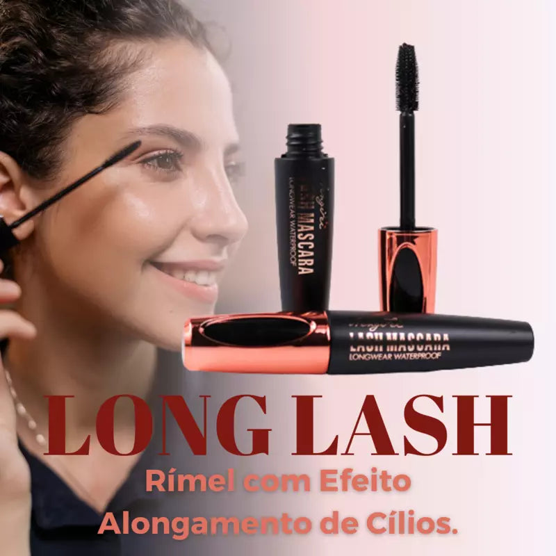 Rímel Long Lash - Rímel para Efeito de Cílios Longos e Volumosos  [COMPRE 1 LEVE 2]