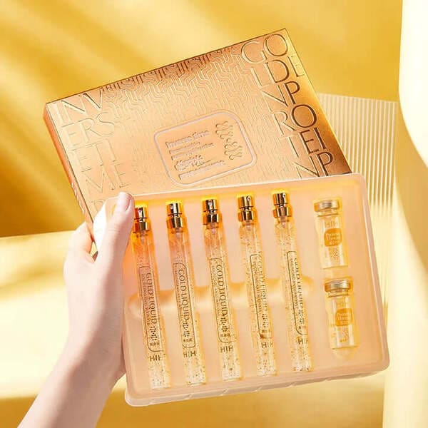 Golden Remov - Tiras de Colágeno + BRINDE: Mini Esponja de Silicone para Skin Care