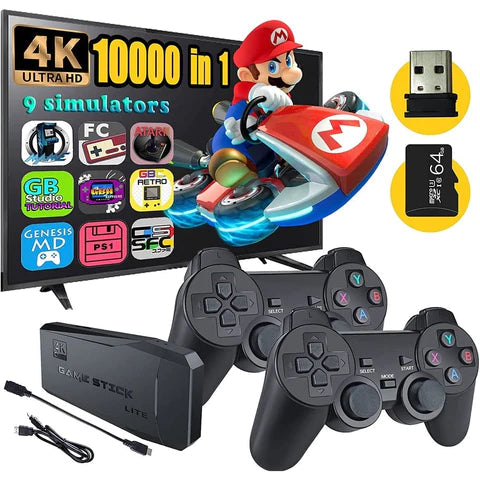 Vídeo Game Retrô - GameStick 4K + 10000 Jogos