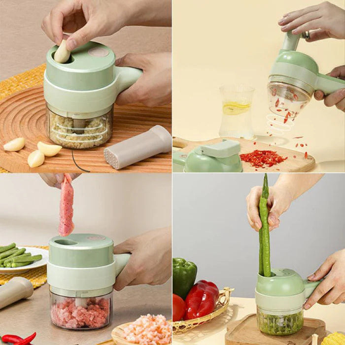 Triturador Multifuncional 4 em 1 + Brinde Livro com 30 Receitas que Você Nunca Fez Antes