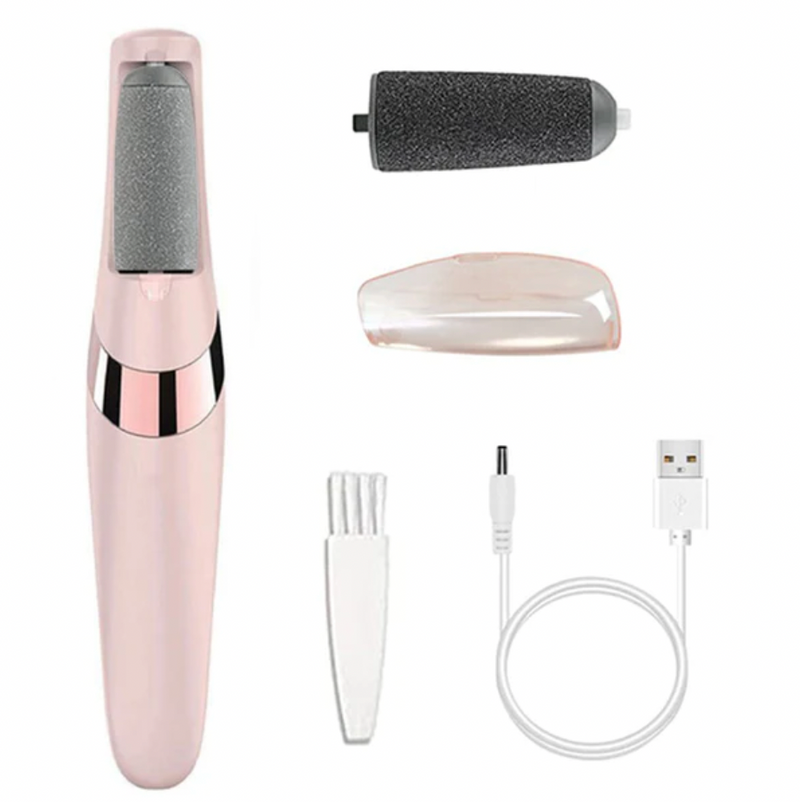 Beauty Feet - Lixa de Pé Elétrica com Bateria Recarregável e Controle de Velocidade