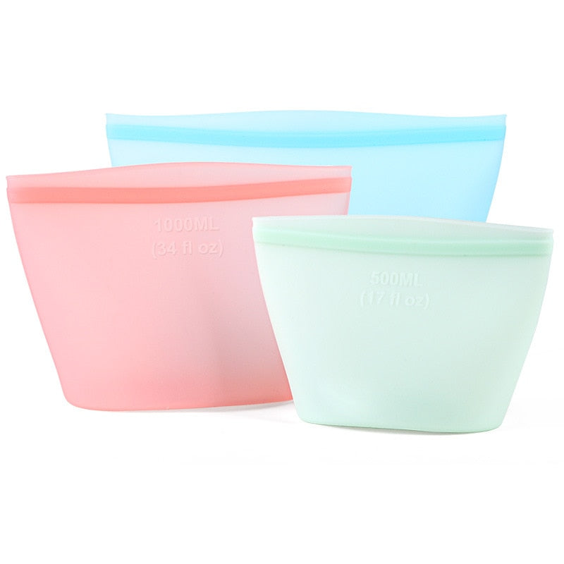 Kit Potes De Silicone