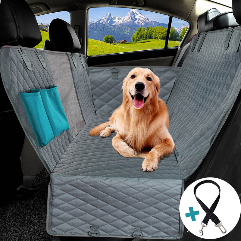 Capa de Assento de Carro para Cães - Prova D'água