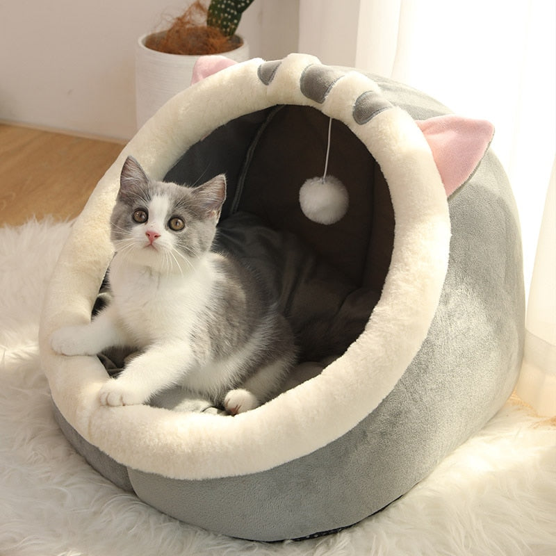 Cesta de Pelúcia Doce Gato