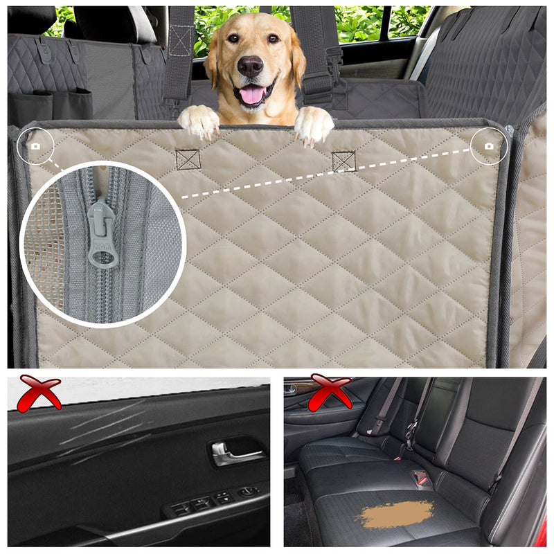 Capa de Assento de Carro para Cães - Prova D'água
