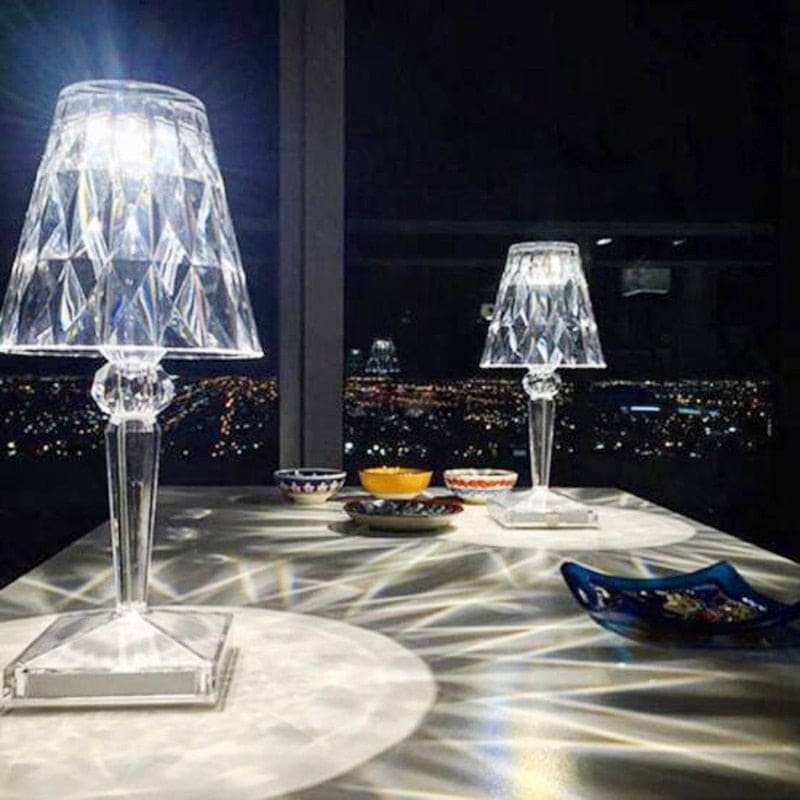 Luminária Diamante de Mesa