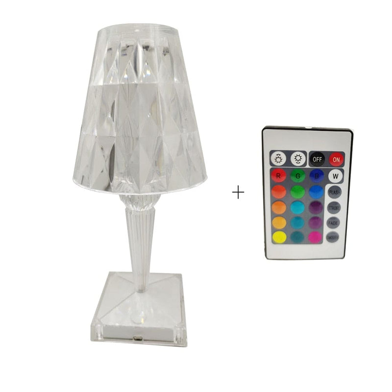 Luminária Diamante de Mesa