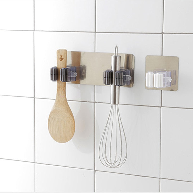 Grampo Fixável em Parede Suporte para Utensílios Domésticos