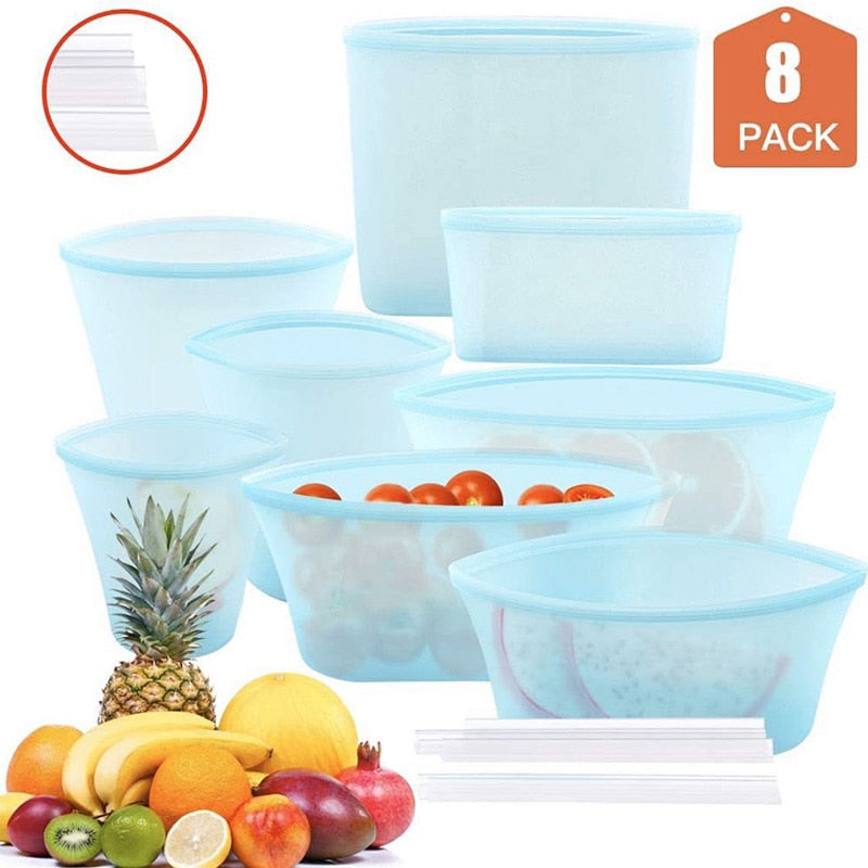 Kit Potes De Silicone