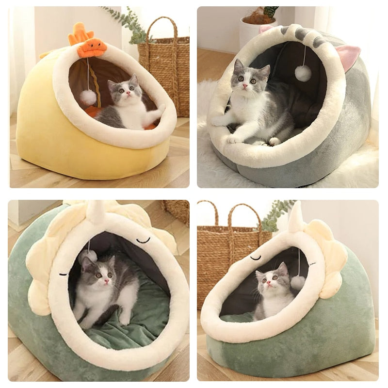 Cesta de Pelúcia Doce Gato