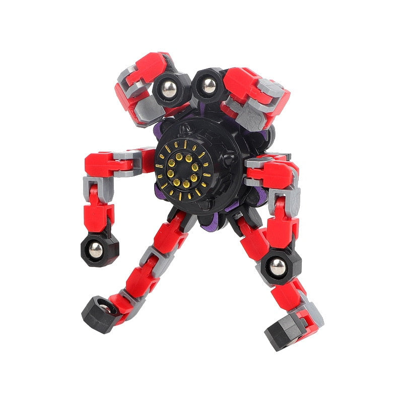 Brinquedo Spinner Rotatório e Moldável