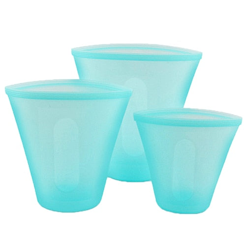 Kit Potes De Silicone