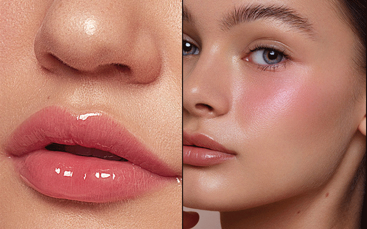 Blush Mágico Derol - Maquiagem de Cores Vibrantes para Rosto e Lábios
