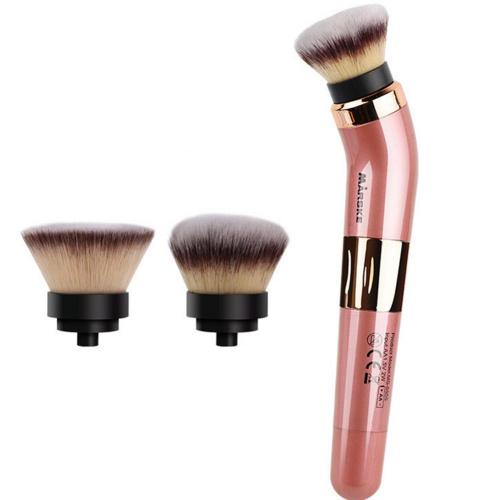 Brush-Up 360 - Pincel Elétrico Giratório para Aplicação de Base + BRINDE EXCLUSIVO: Lápis de Longa Duração