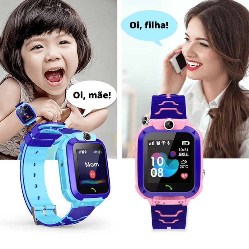Relógio Infantil com GPS