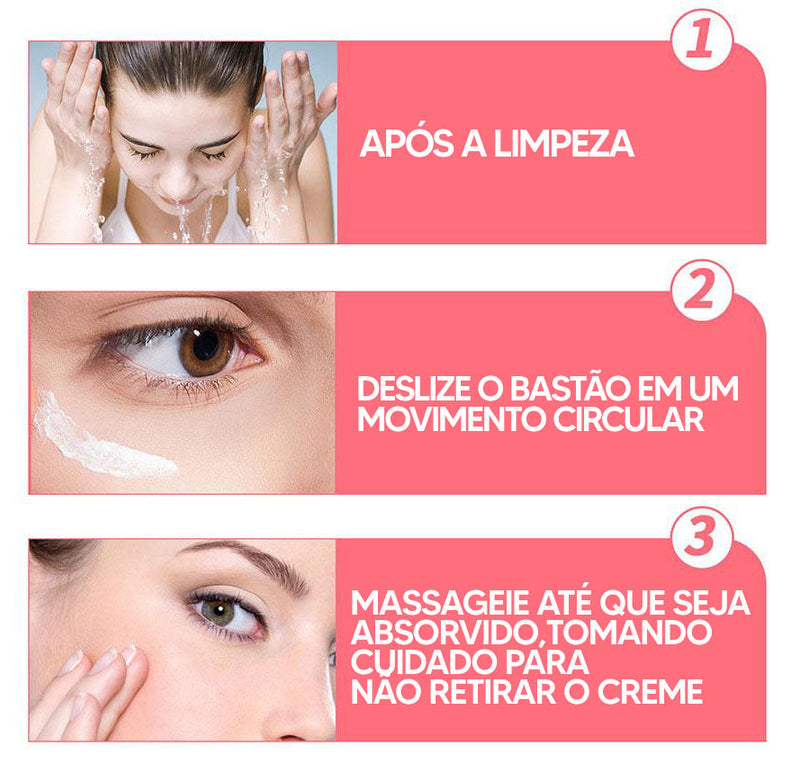Eye Stick - Hidratante Rejuvenescedor para a Pele dos Olhos