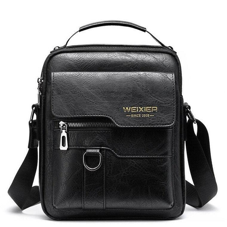 Bolsa Masculina Nobreza de Couro de Plutônio Weixier