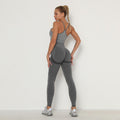 Conjunto Feminino de Treino: Top de Manga Longa e Legging Cintura Alta