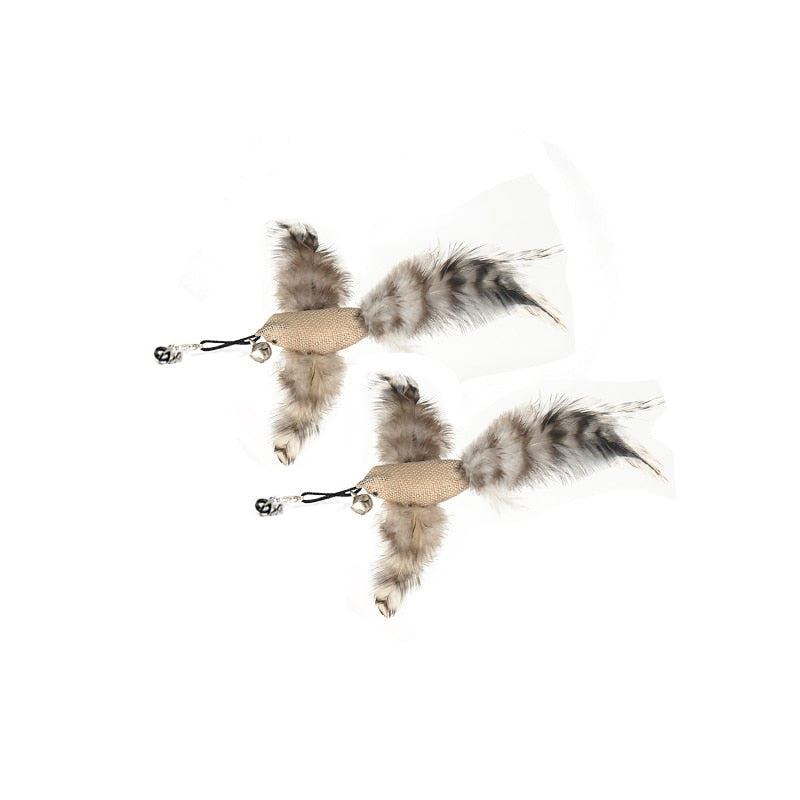 Brinquedo para Gatos - Vara com Pássaro