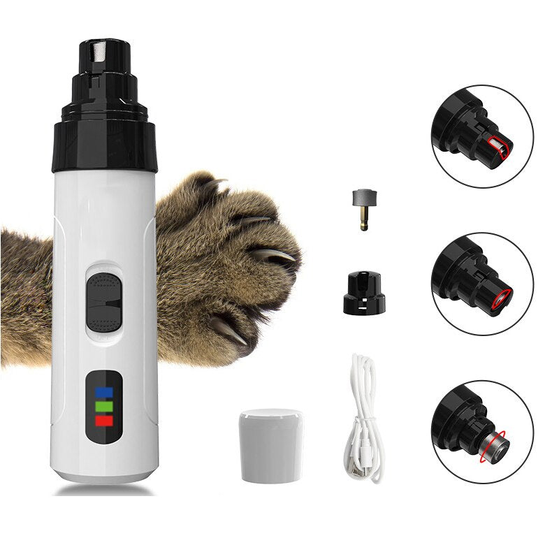 Lixador Elétrico de Unhas Para Pets