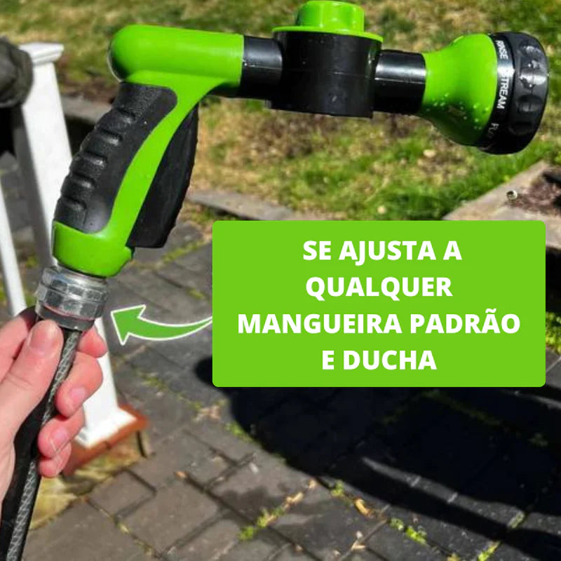 UPPJet - Pistola Pulverizadora com compartimento para Sabão/Shampoo