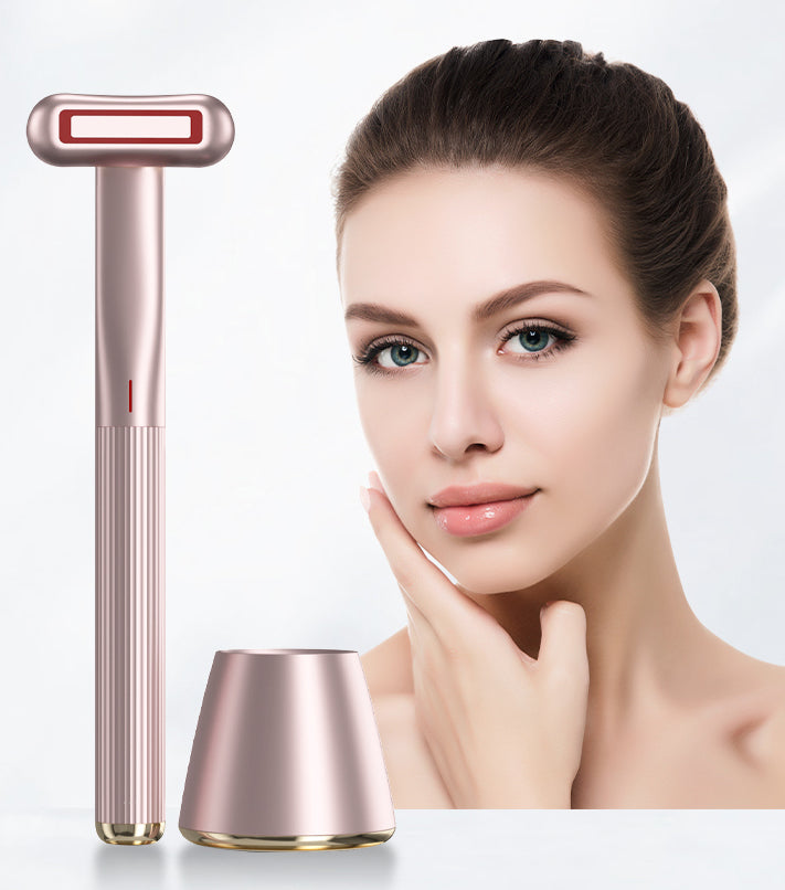Skin LED - Varinha Rejuvenescedora de LED para Tratamento Anti-Idade