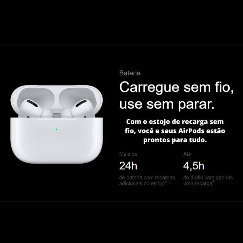 Fone Аіr Рrо 3 Geração Bluetooth - Frete Grátis