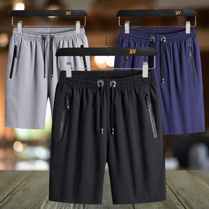 [PROMOÇÃO COMPRE 1 LEVE 2] Kit 2 Bermudas Esporte Fino FlexFit