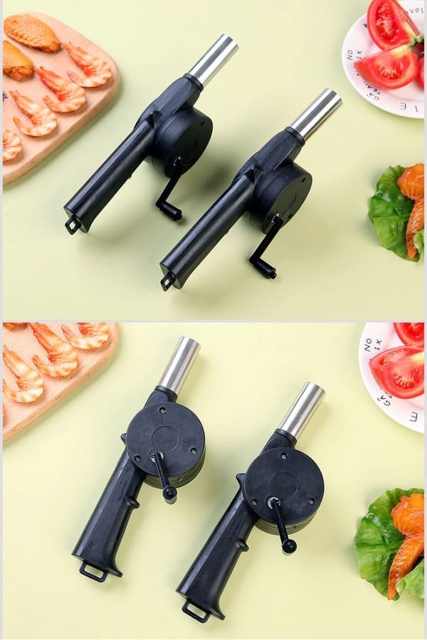 Acendedor de Churrasqueira Blower Max + Livro Exclusivo: 30 Receitas que Você Nunca Fez Antes