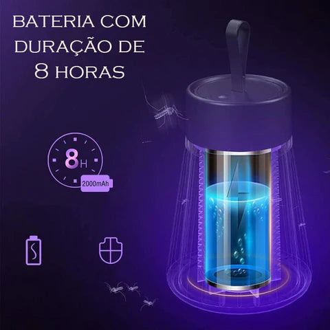 Luminária Mata Mosquitos Ultravioleta