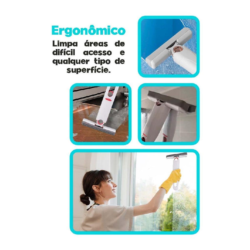 Mop Mágico Multiuso com Espuma de Alta Absorção