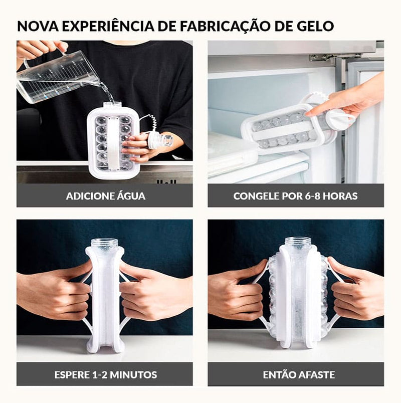 Forma de Gelo Criativa