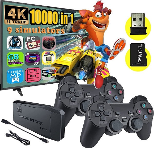 Vídeo Game Retrô - GameStick 4K + 10000 Jogos
