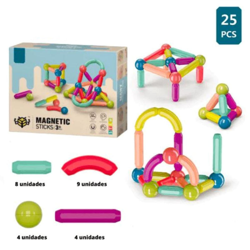 MagneticKids™ + Brinde Exclusivo: Livro Guia para o Desenvolvimento Cognitivo Infantil