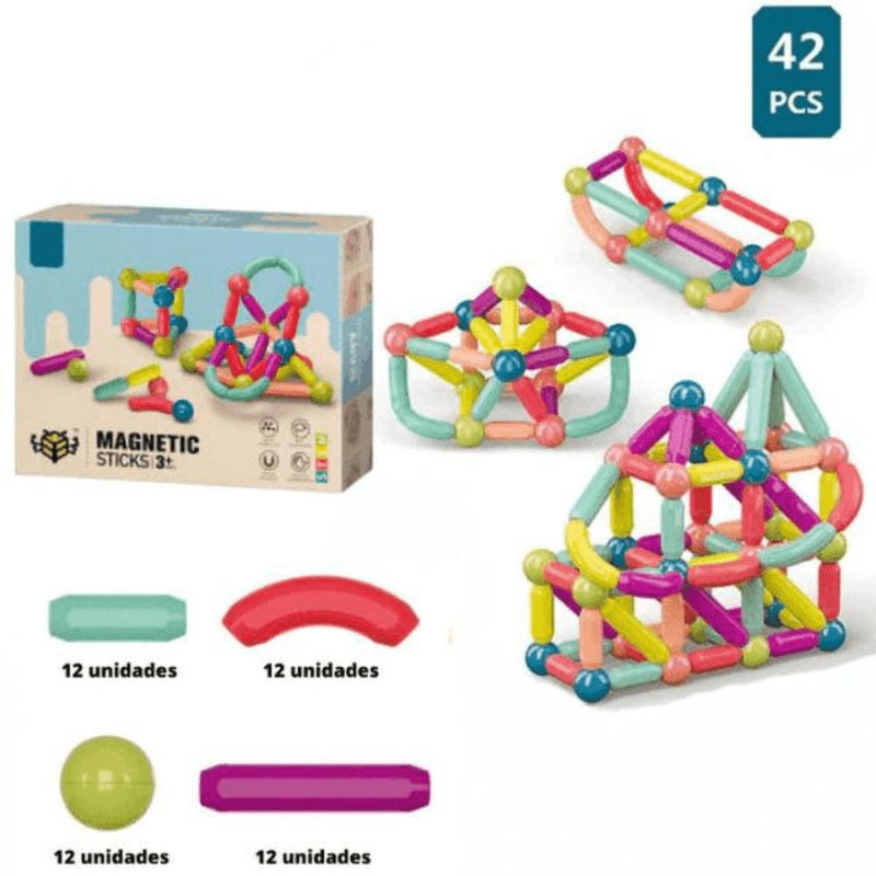 MagneticKids™ + Brinde Exclusivo: Livro Guia para o Desenvolvimento Cognitivo Infantil