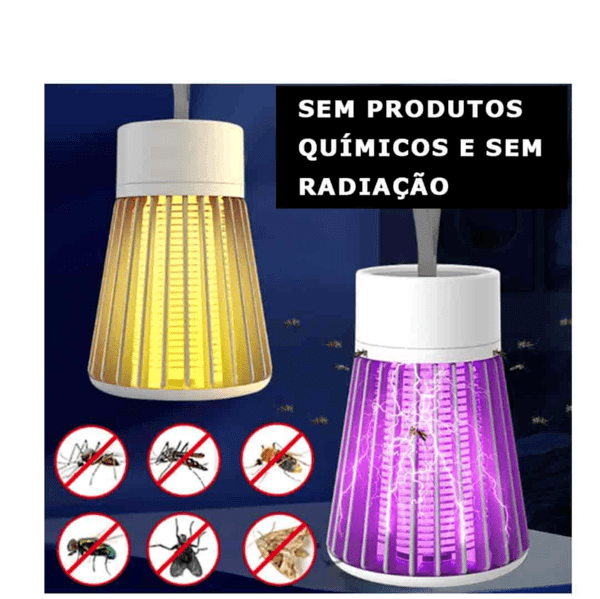 Luminária Mata Mosquitos Ultravioleta