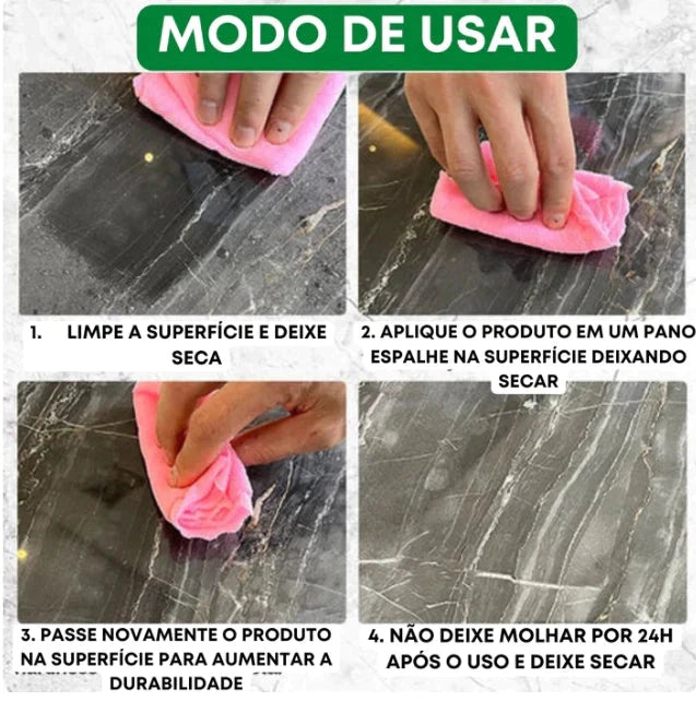 Revitalizador de Mármore - CrystalCleaner