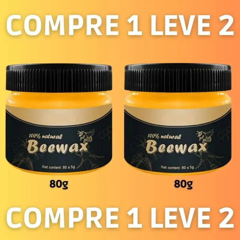 BeeWax - Cera Revitalizadora de Madeiras  [COMPRE 1 LEVE 2]